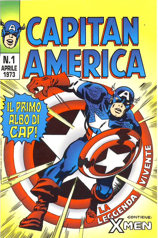 Capitan America nr. 1 (1973) - Ristampa 1996 - Paolo Galler